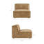 Canapé modulaire en cuir grillé 6 pièces Bange-1544637260