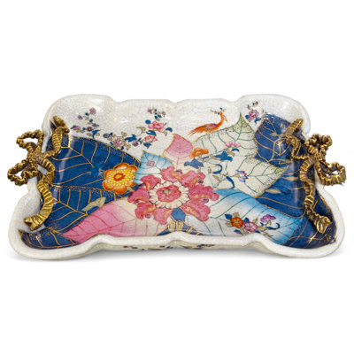 Tobacco Leaf Decorative Plate