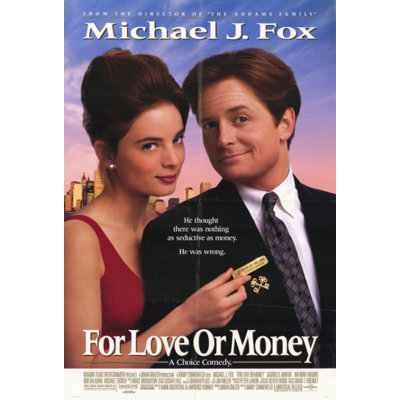 Pop Culture Graphics " For Love Or Money Movie Poster "