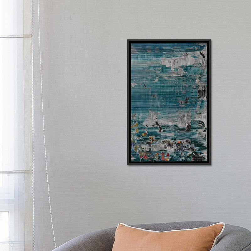 " Breaking Bad " by Spencer Rogers, 26" H x 18" W x 1.5" D, Black Framed Canvas