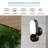12-Watt LED Video Enabled Dusk to Dawn Battery Operated Flood Light with Motion Sensor
