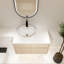 Meuble-lavabo mural 32 po avec tiroir à fermeture en douceur et lavabo en céramique-7355951
