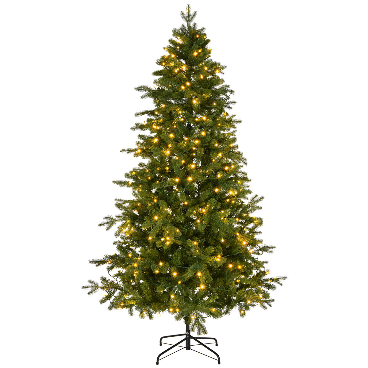 The Holiday Aisle Pre-Lit Artificial Christmas Tree With 300 Warm White Lights