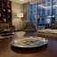 Uno Round Decorative Tray