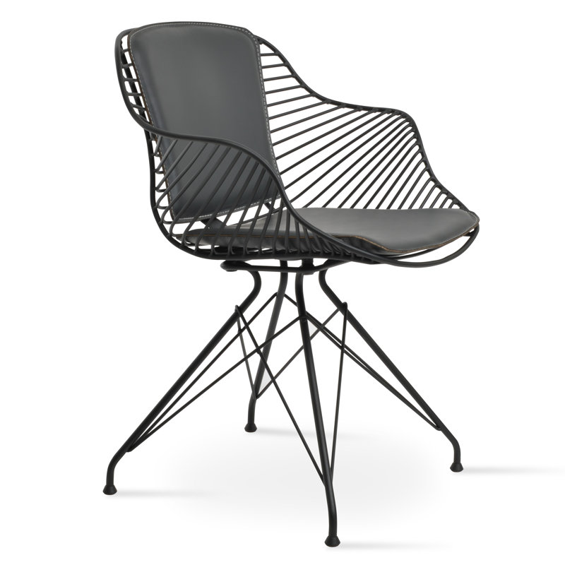 Fauteuil tour Zebra, Noir, gris