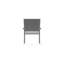 Bazza Sling Aluminum Frame Dining Height Stacking Café Chair with Marine Grade Polymer Arm Accent-8400856-8400828