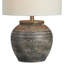 Lampe de table brune 21,5 po Nathalia