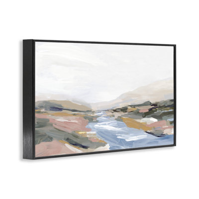 «Vibrant Landscape Fade», estampe numérique, design par Hannah Dawson