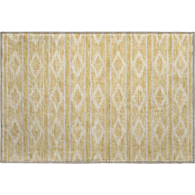 Premium Machine Washable Diskin AMF1029 Geometric Rug