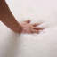 Alex Oval Super Soft Shaggy Area Rug White-621489698
