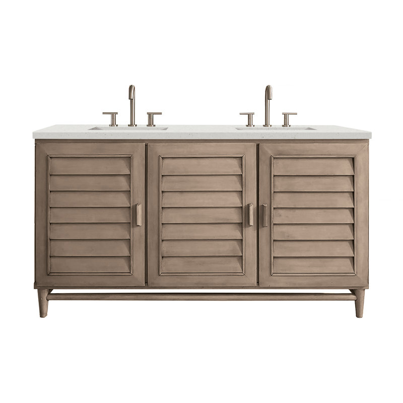 Broeder 60'' W Double Vanity, Lime Delight, Widespread
