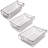 3 Storage Bins - Basket Set for Storage - Small, Medium, and Large Organizers-2025899827