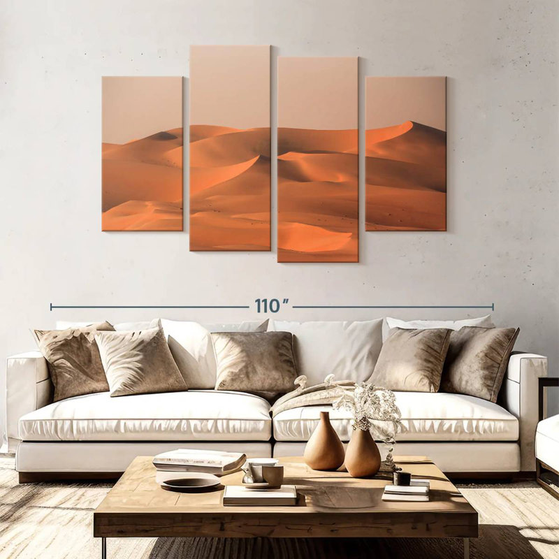 Alvord Rub Al Khali Sand Dunes, 54" H x 84" W
