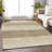 Premium Machine Washable Tweedy Beige Rug-1466663620