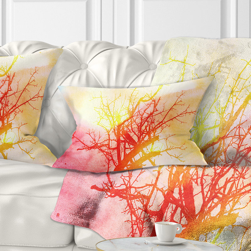 Coussin lombaire en fumée d’arbre i