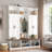 Hall Tree With Bench, Top Cubbies, Bottom Storage Space, Cabinets And Hooks-1678683083