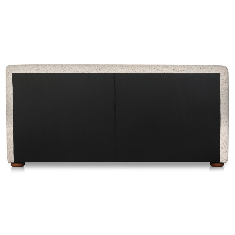 Beau King Storage Bed Speckled Light Grey, Gray, King