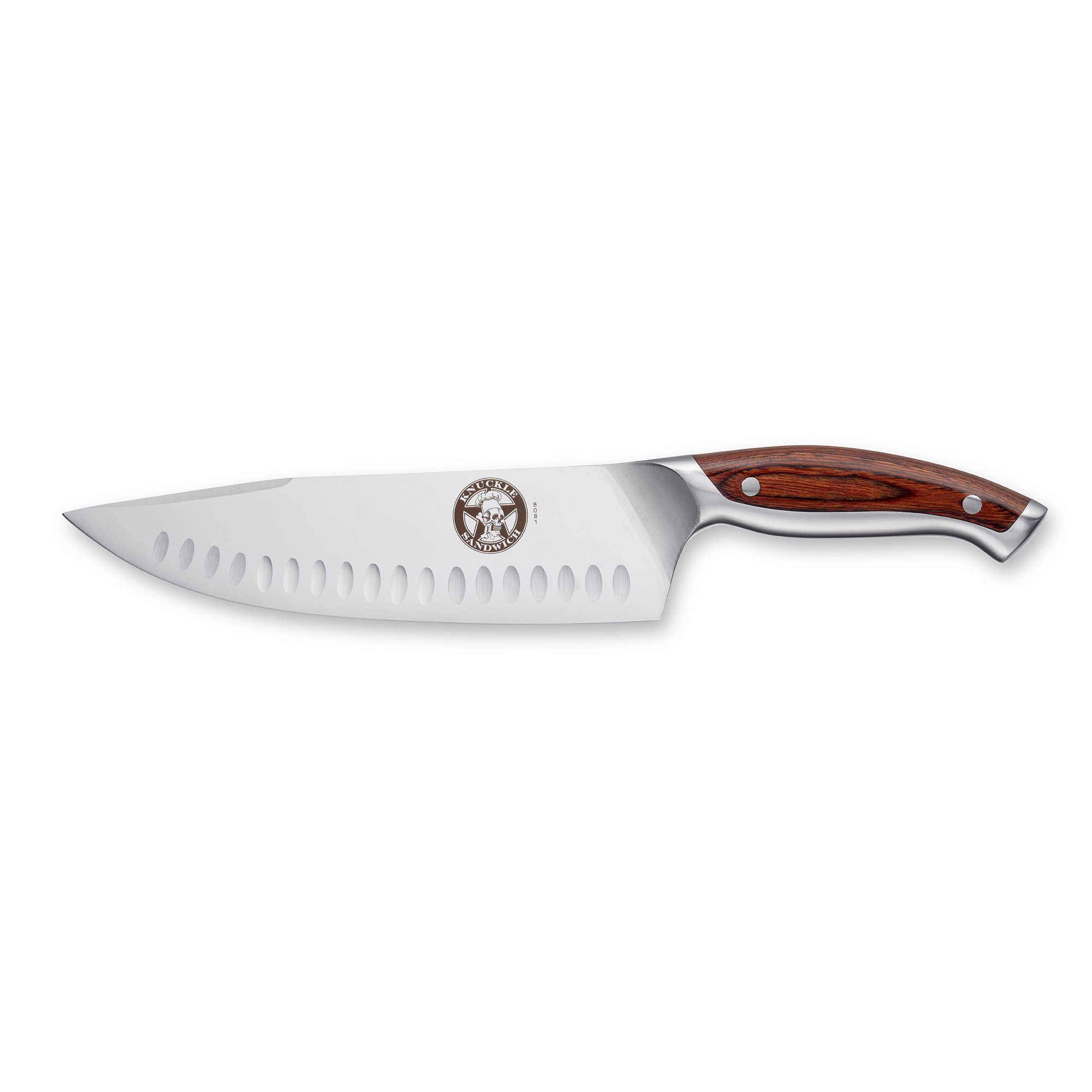 Guy Fieri 8" Hollow Edge Chef's Knife Wayfair