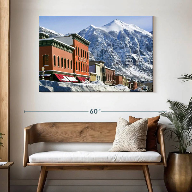 Village d'hiver Sebbie Telluride, H 32 po x l 48 po
