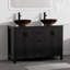 Meuble-lavabo double 48 po avec lavabos vasques, robinets-1577898922