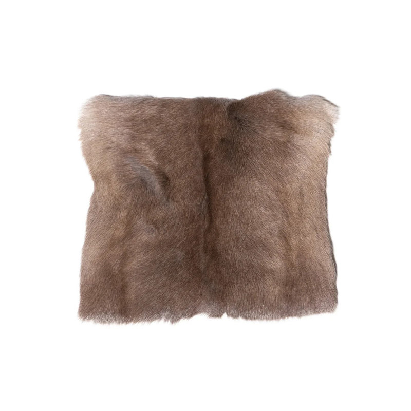 Square Reindeer Hide Chair Pad, Square 40x40x4cm