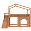 Lits multifonctionnels avec rangement, lit mezzanine simple en bois pour la maison