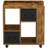 Modern Side Table with Wheels-235845873