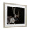«Dark Reindeer at Night», reproduction sous verre encadrée, conception par Amy Carroll