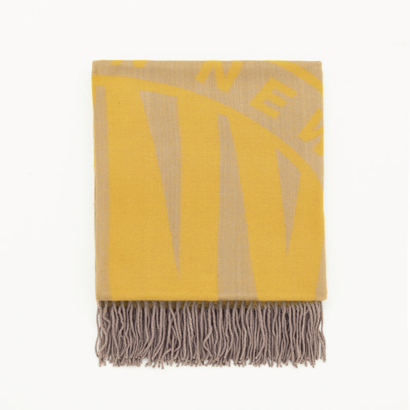 Urban Stripe Hand Woven Throw Blanket, Grey