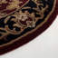 Tapis rouge / noir en laine touffeté à la main Cranmore-19260382