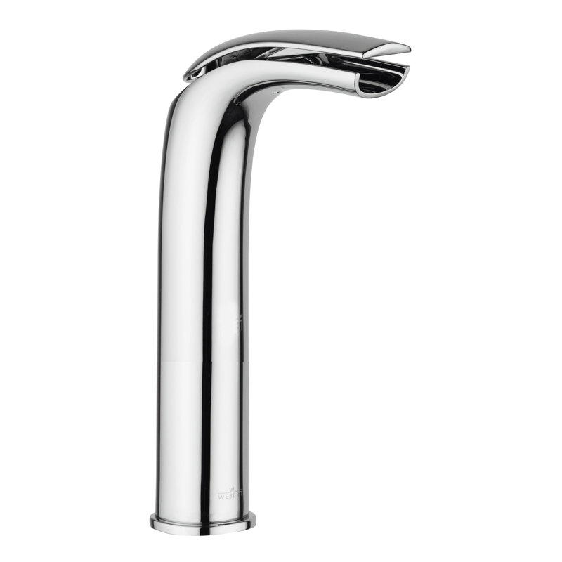 Aria Vessel Sink Bathroom Faucet with Drain Assembly, Polished Chrome