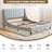 Linvel Upholstered Wingback Platform Bed-1546775915-1568992222