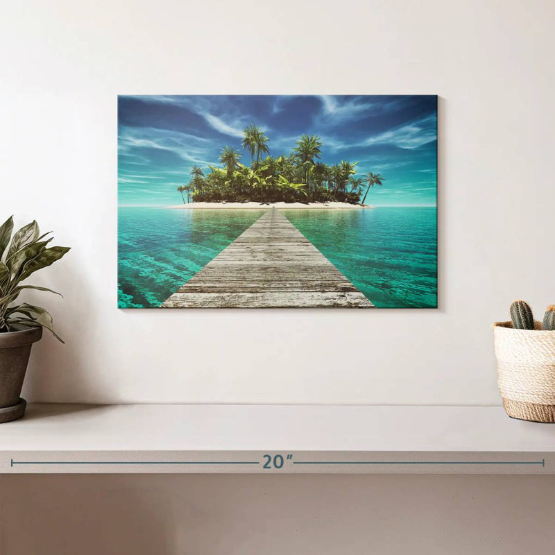 Aletra Dock To Island, H 8 po x l 12 po