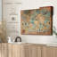 Carte du monde pirate sur toile-2085352354
