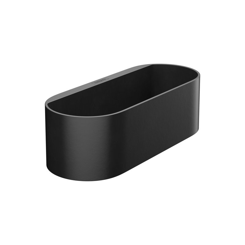 Wallstoris hansgrohe Storage Basket- Deep, Matte Black