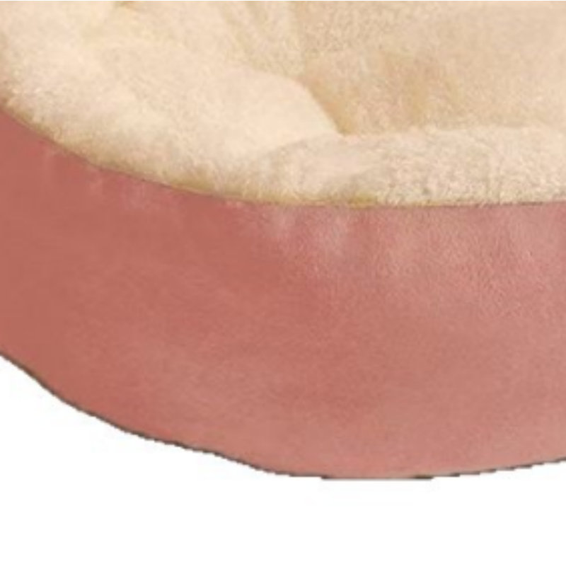 Lit pour animal de compagnie de forme ovale toutes saisons, frais en été et chaud en hiver, confortable pour les chiens de taille moyenne et grande, doux et durable, convenant aussi bien aux chats qu'aux chiens.