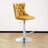 360°Swivel Bar Stools with Sliver Base-245266683