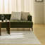 Tapis d'intérieur moderne ivoire Ebern Designs Ebuns-2043302457