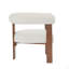 Chaise d'appoint moderne rembourrée avec accoudoirs ronds-1799366106