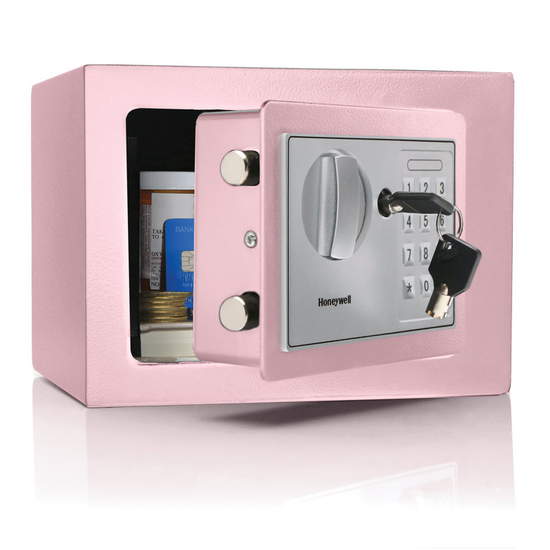 Safe Box with Electronic Lock, Pink