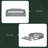 Twin XL Size Extendable Upholstered Daybed With Two Storage Drawers And LED Light-1007298856