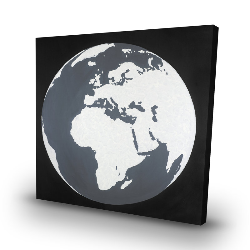 Earth - 32"x32" art on canvas