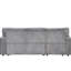 Ustyle Sleeper With Storage Bags And Armrest Cup Holders - 3 Furniture Relaxing Sectional Beverage-688962726
