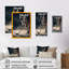 Spaceman jouant au hockey - Impression sur toile-86493311-86493315