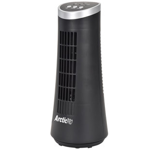 Mini ventilateur à tour mince oscillant 13 po desktop