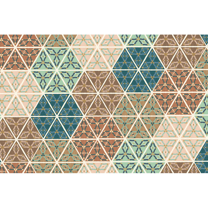 Outdoor Geo XI by Veronique Charron - Wrapped Canvas Print, 20cm H x 30cm W x 3.8cm D