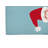 Santa & Snowflakes Ultra-thin Indoor Doormat-1488198286-1488198284