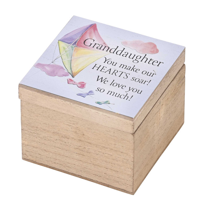 Jimella Manufactured Wood Memory Box