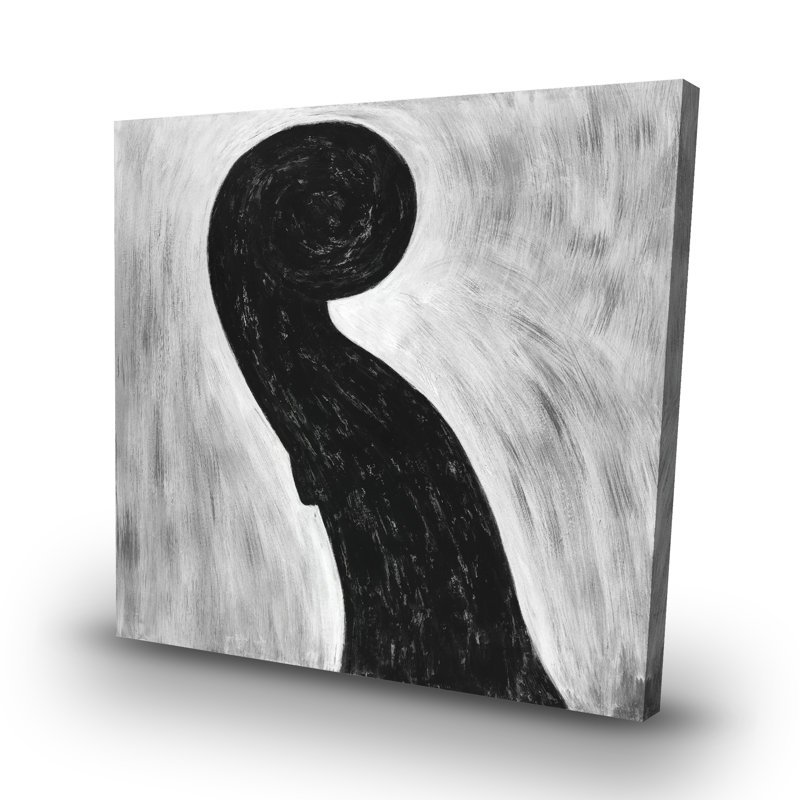 Scroll violin - 32"x32" art on canvas
