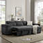 Caitlin 3 Seater Corduroy Sofa Bed-51566162